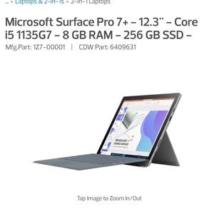 Microsoft surface pro 7